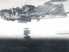 B-17 \'Rack and Ruin\' releasing its bomb load