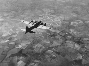 B-17 over Station 174