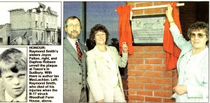 SFP report on the unveiling of a plaque at Tesco