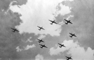 The roar of Liberators over Sudbury