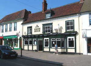 The scene of the fight - the White Horse in 2009